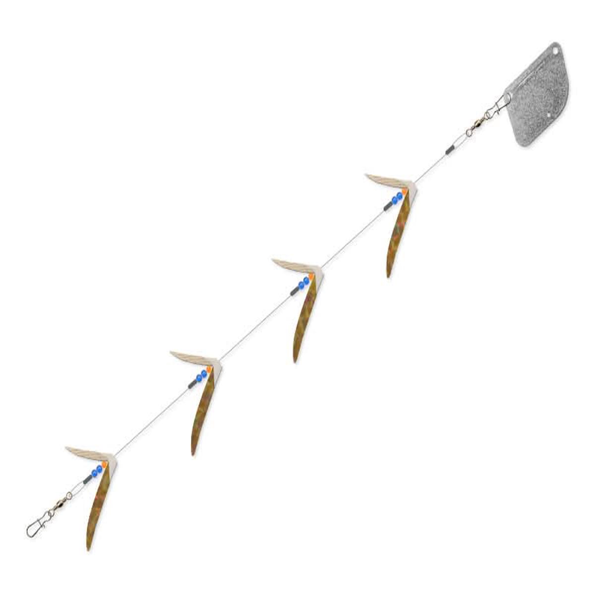 Flash Lite Troll 4-Blade 2 7/8 Blade/24in Gold