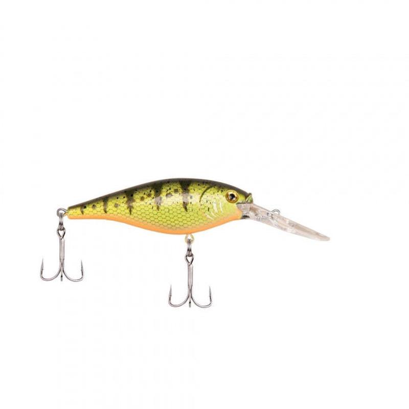 Flicker Shad | 1/2 oz | 3 1/2in | 9cm | 4 | 11'-13' | 3.4m-4.0m | Model #FFSH9M-YP