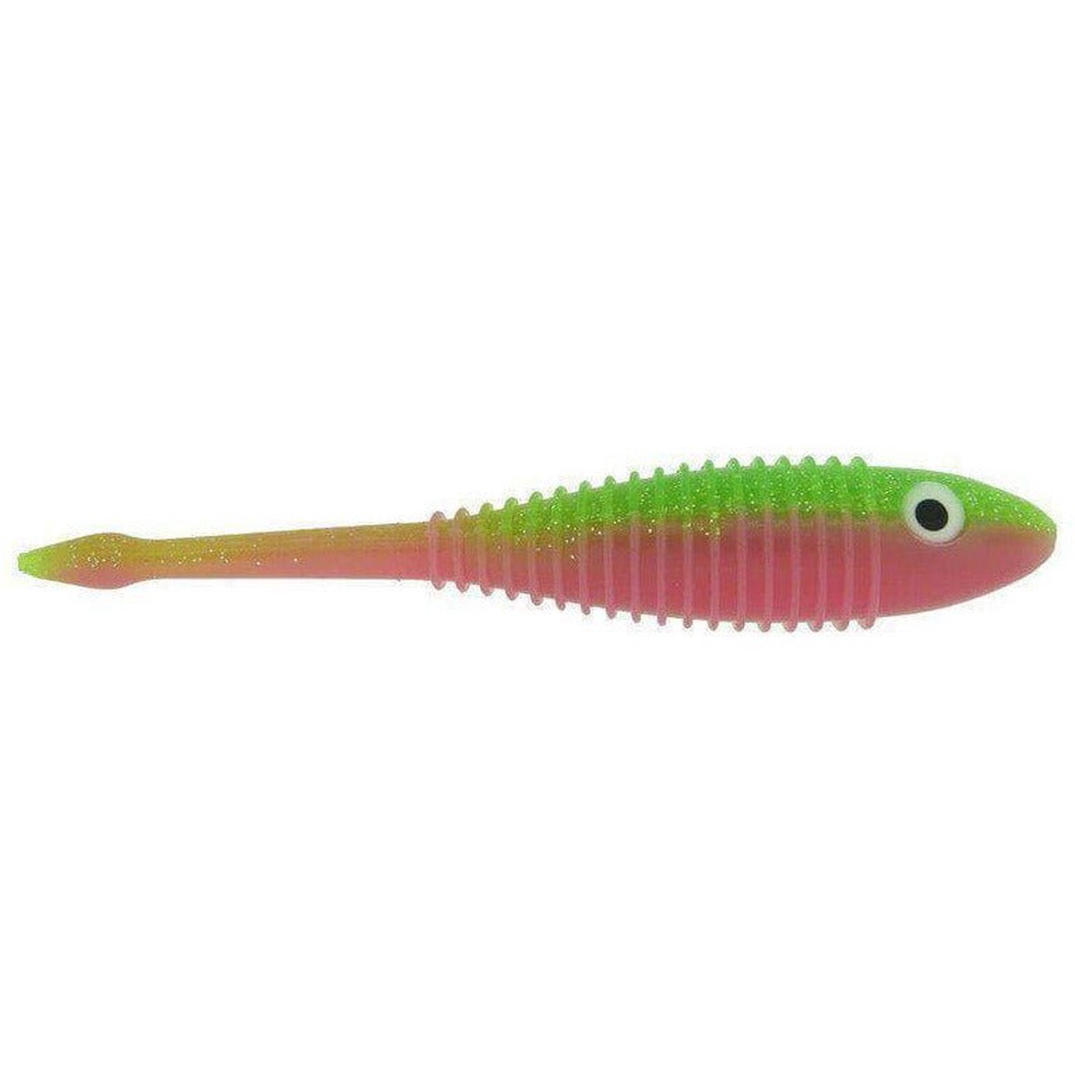 Bass Assassin Lures Salt Water Assassin The salty Snack SNK19376 5" Electric Chicken Qty 3