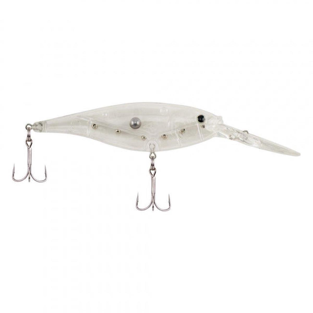 Flicker Shad | 3/16 oz | 2in | 5cm | 8 | 9'-11' | 2.7m-3.4m | Model #FFSH5M-CLEAR