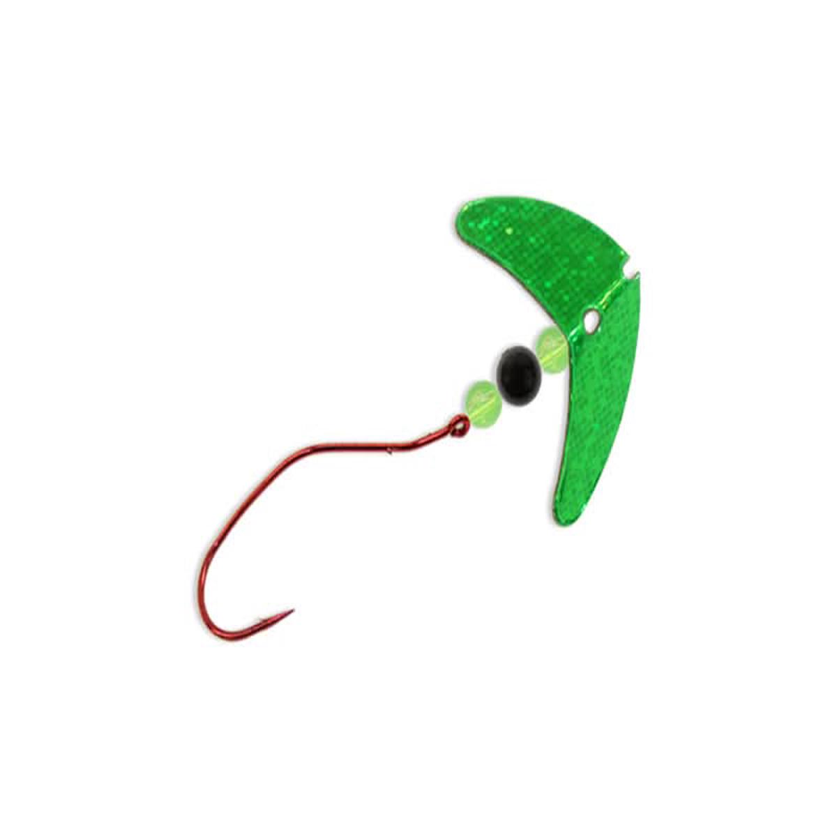 Smile Blade Slow Death Size 2 Green Sparkle/Chartreuse/Black