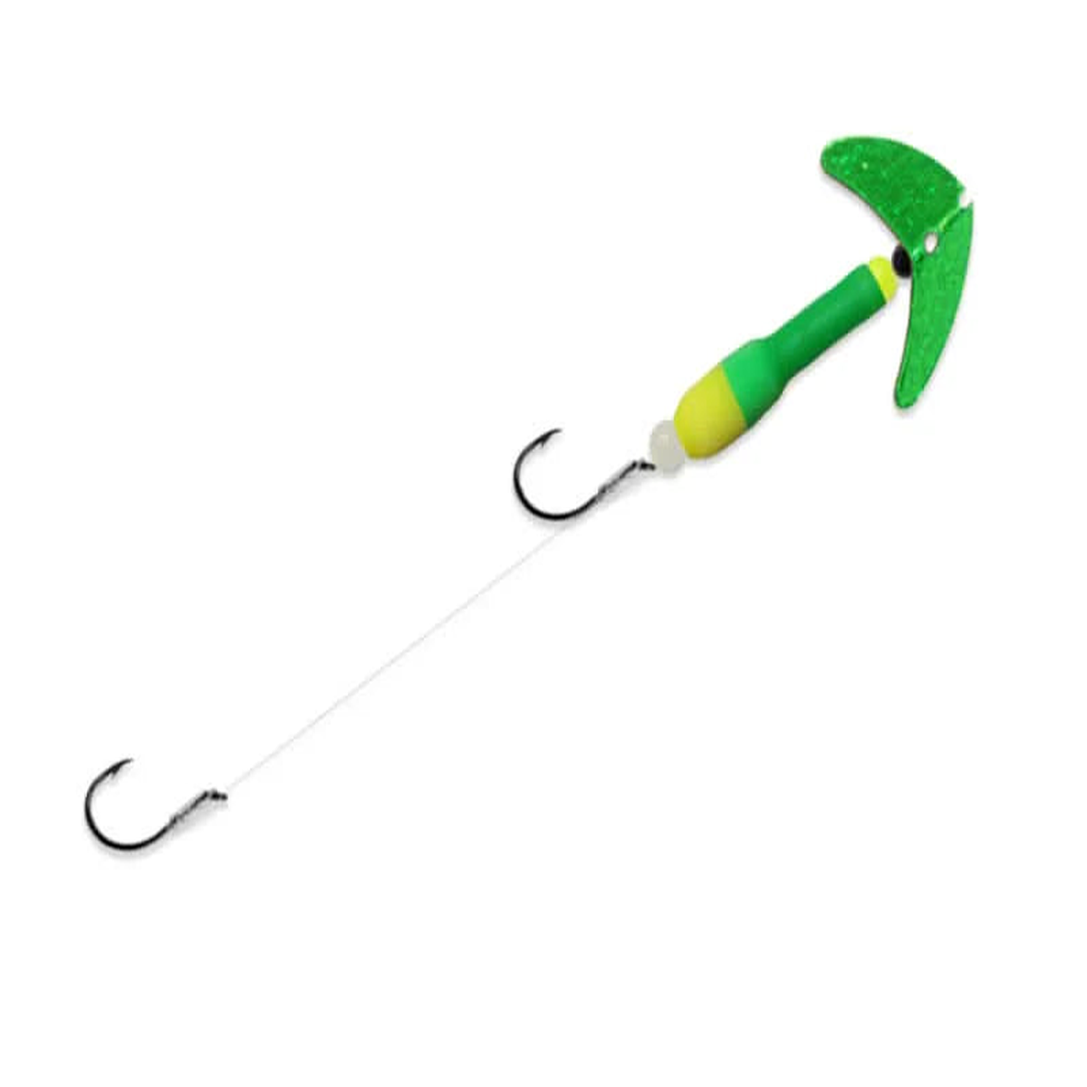 Wally Pop Crawler Size 4 Green Sparkle/Green/Yellow