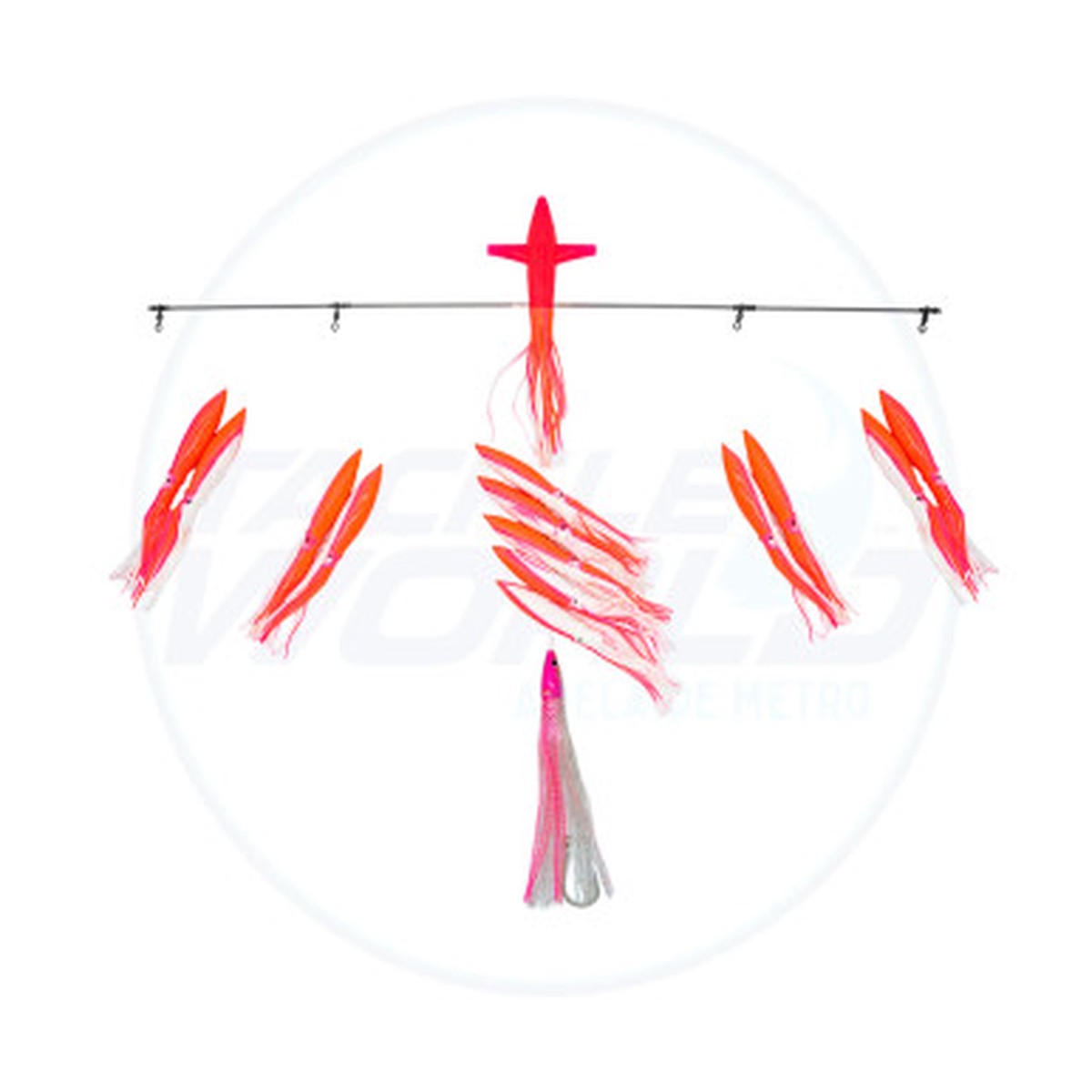 Chatter Lures X SLC Spreader Bar 36" - Pink White Squid