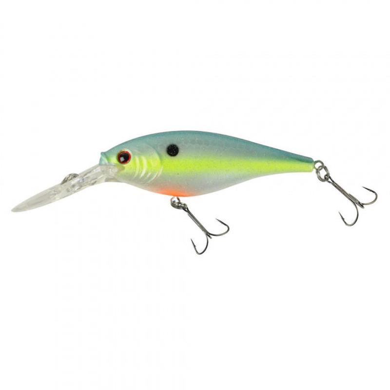 Flicker Shad | 1/4 oz | 2 1/4in | 6cm | 6 | 10'-12' | 3.0m-3.7m | Model #FFSH6M-RCS