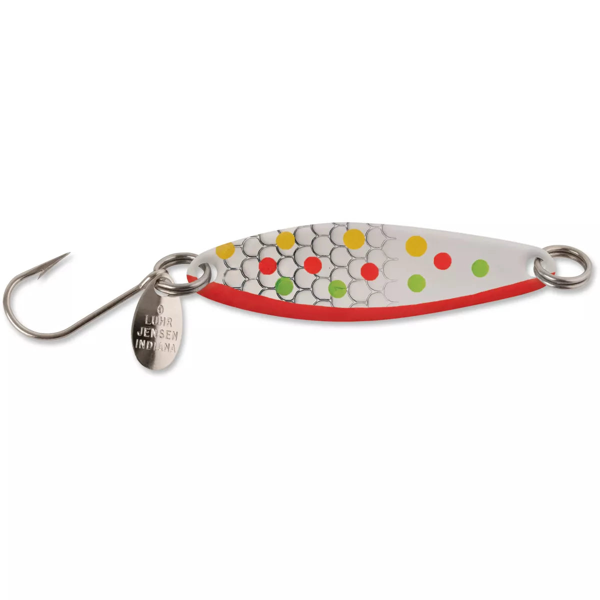 Luhr-Jensen Needlefish 1.5" Spoon (Nickel/Bikini)