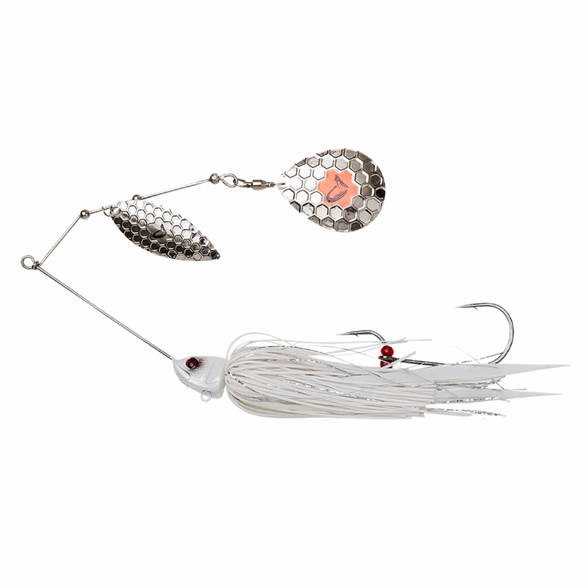Savage Gear Da'Bush Spinnerbait Sinking 19cm 32g White Silver