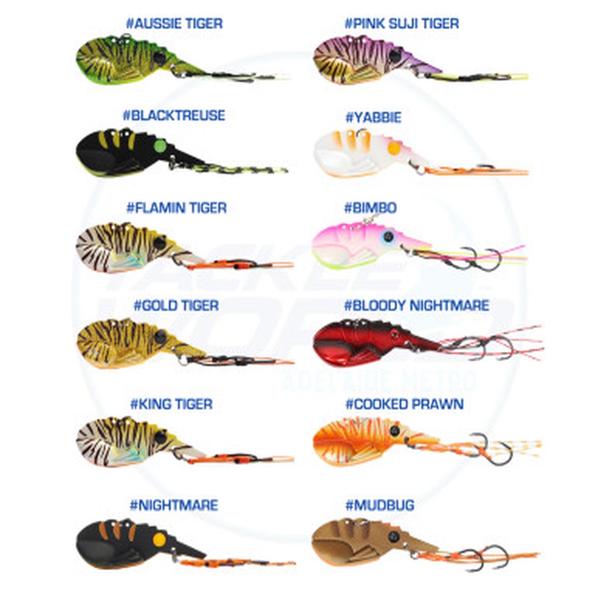 TT Lures Switchprawn+ Metal Blade Fishing Lure 44mm