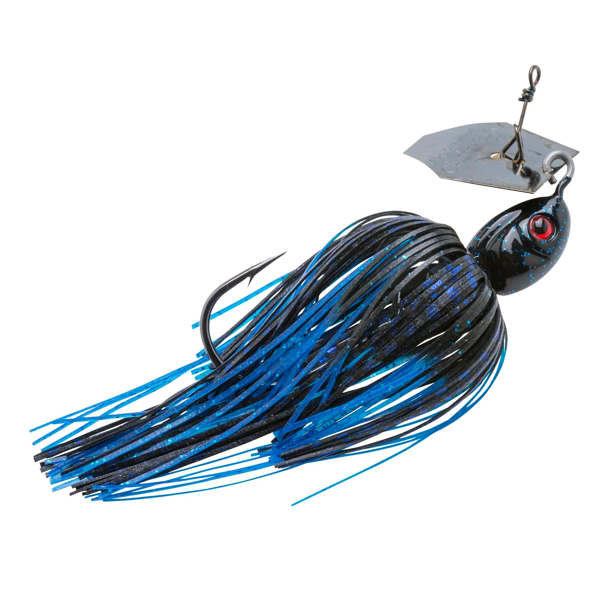 Z-Man Fishing Project Z ChatterBait 3/8oz Jig (Black/Blue)