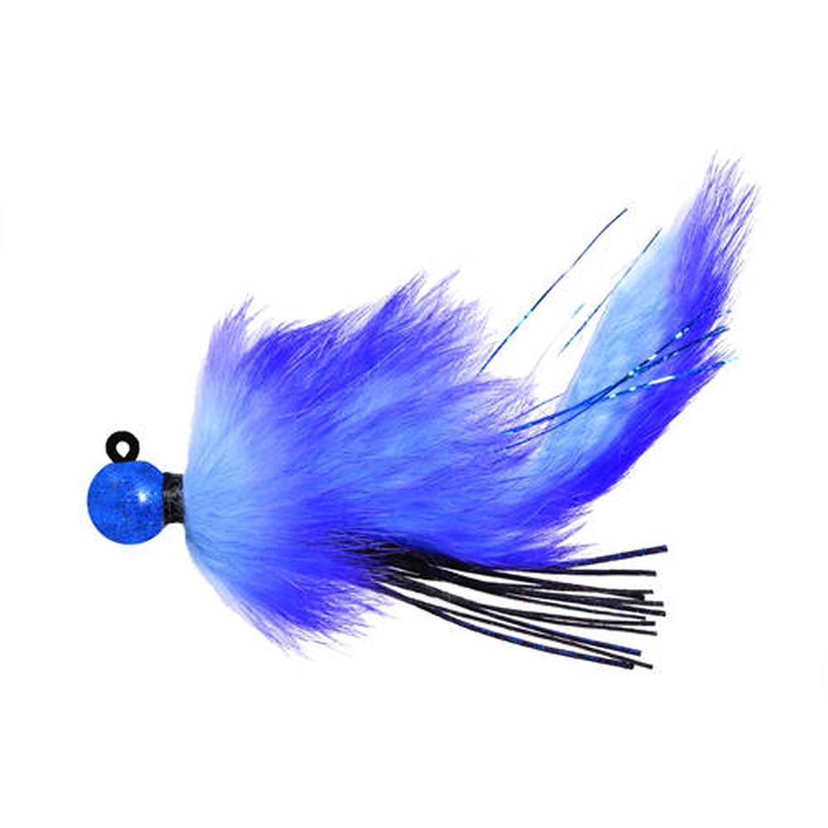 Hawken Fishing 1/2oz Aerojig Twitching Jig (Blue Sparkle)