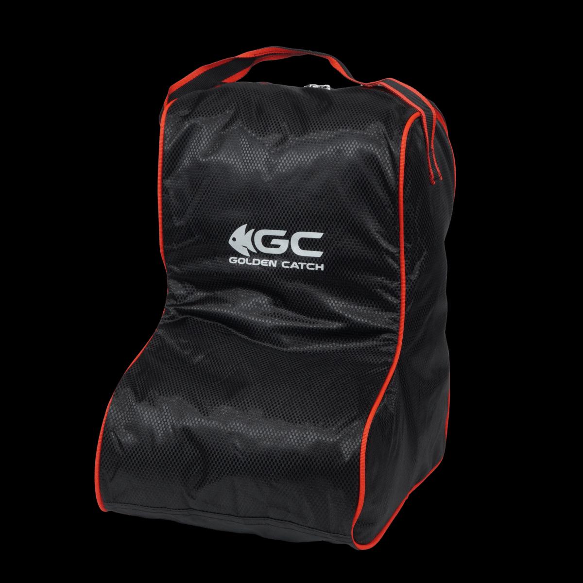 Golden Catch Boots Bag Black