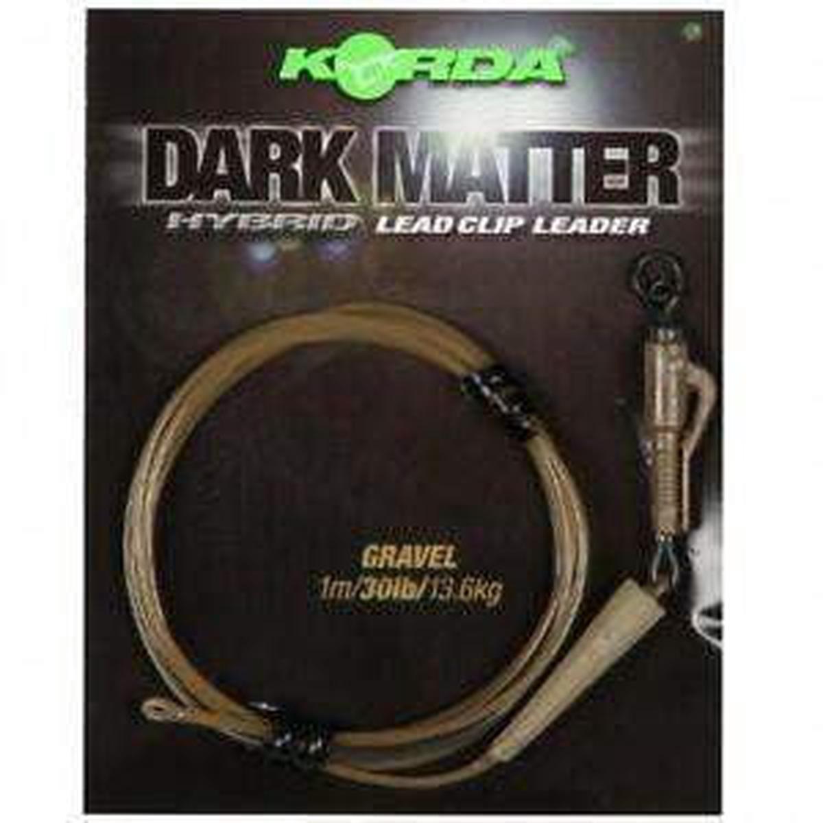 Korda Dark Matter Leader Hybrid Lead Clip 30lb