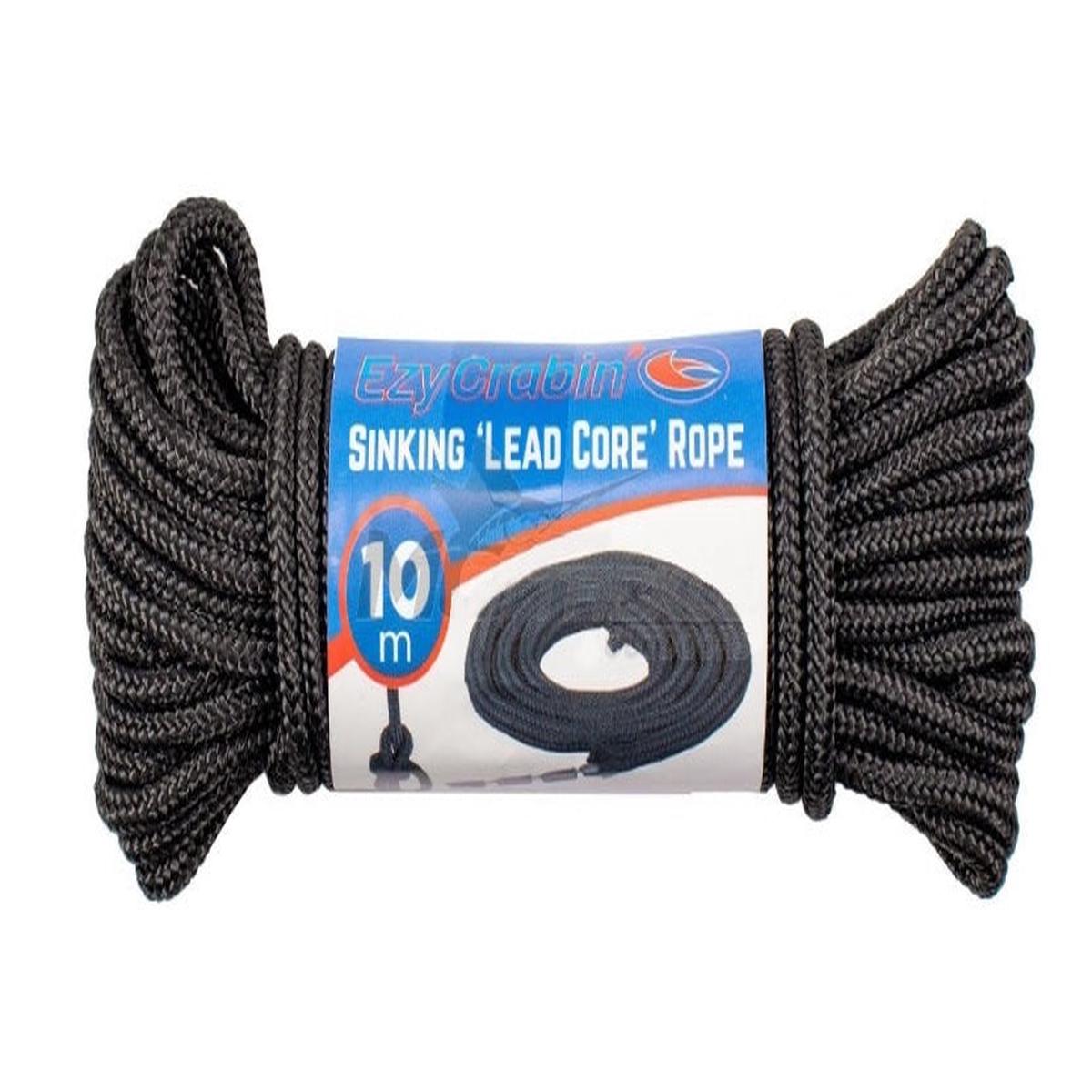RPM Lead Core Sinking Crab Pot Rope Black10m