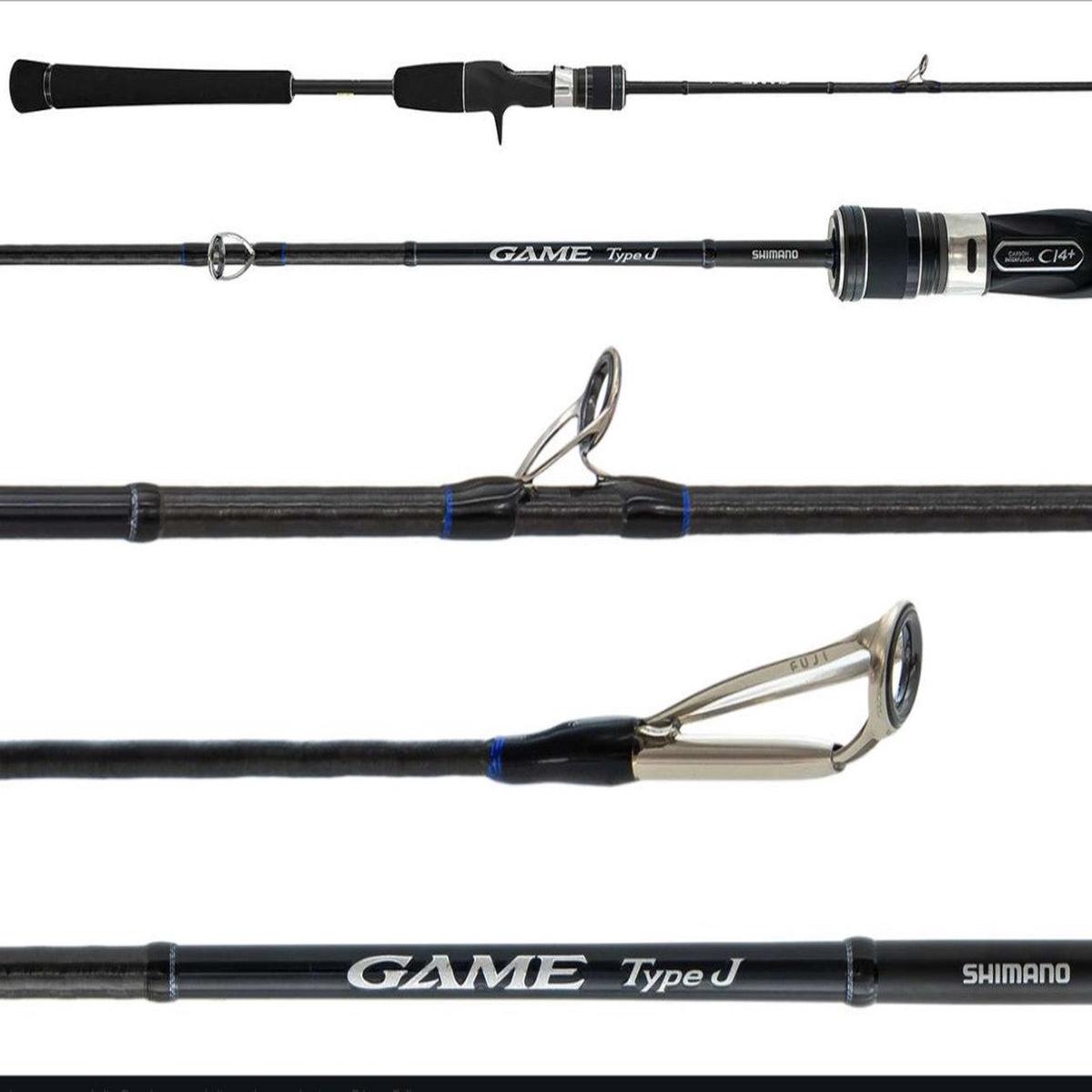 Shimano Game Type J GTJC60MHA Conventional Jigging Rod 6' 50lb 250g.