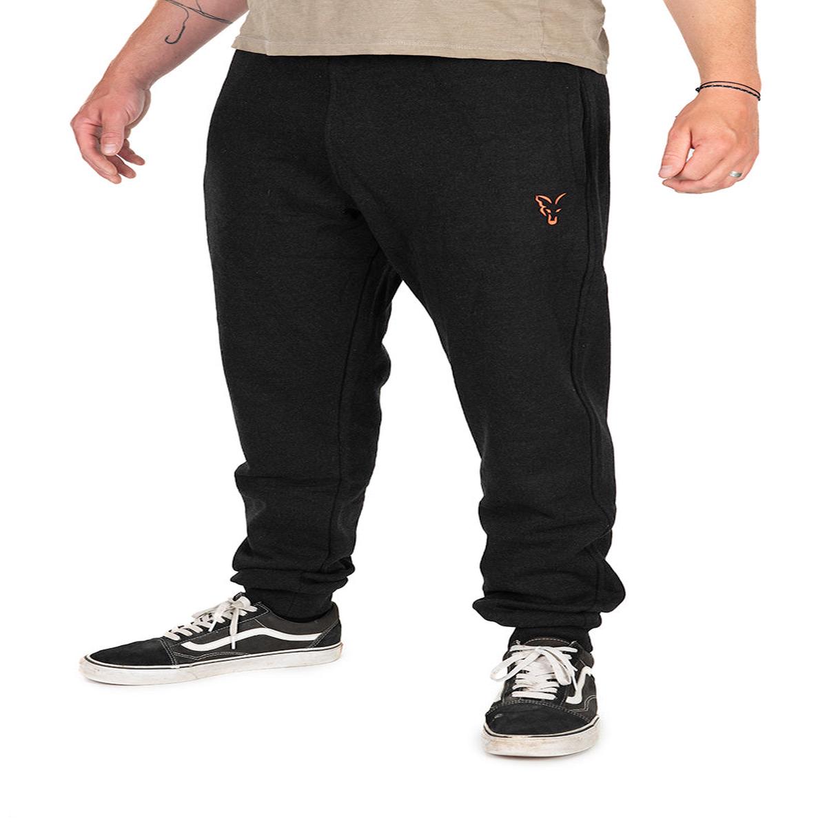 Fox Collection Black Orange Joggers