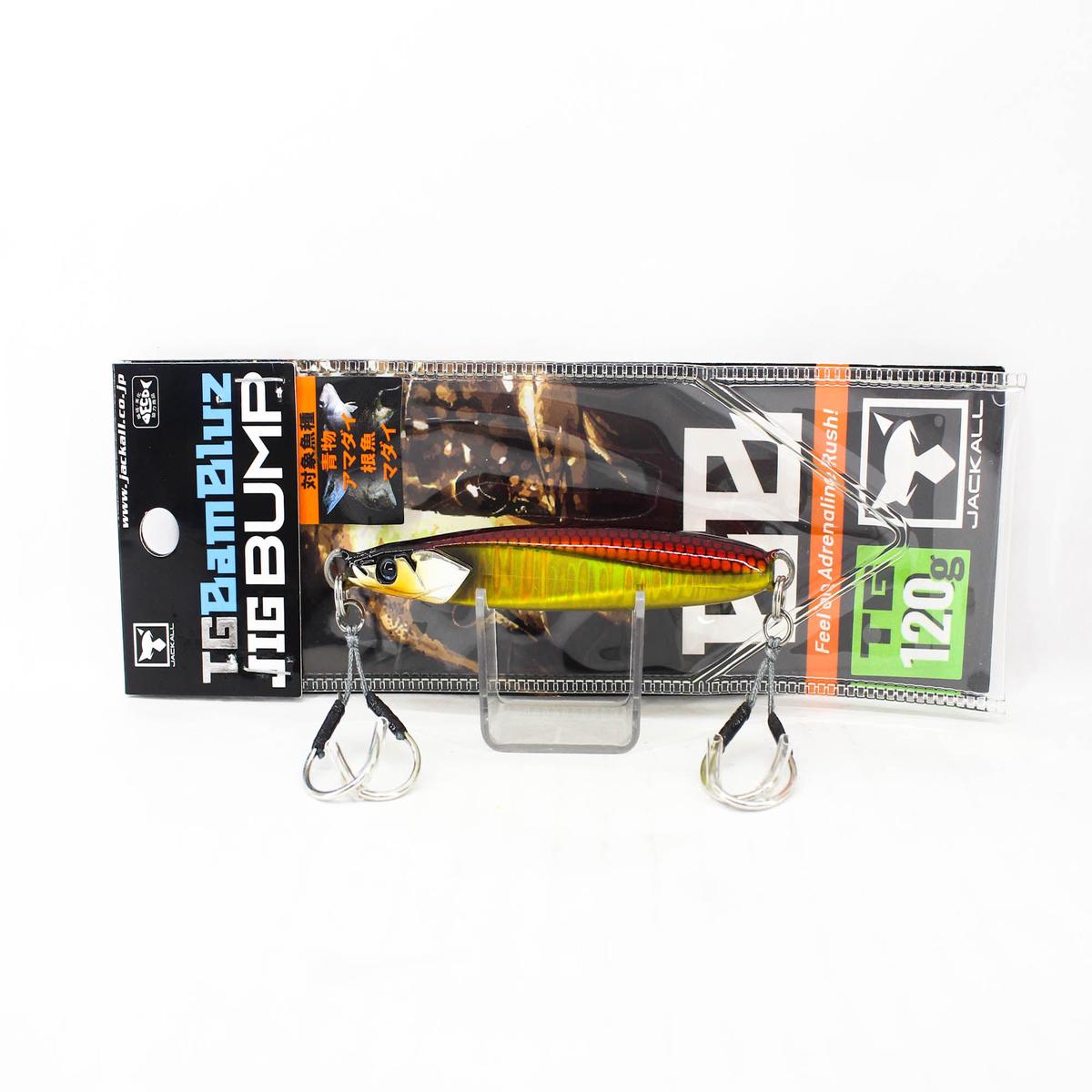 Jackall Metal Jig Bambluz Bump TG Tungsten 120 grams Red Gold (2247)