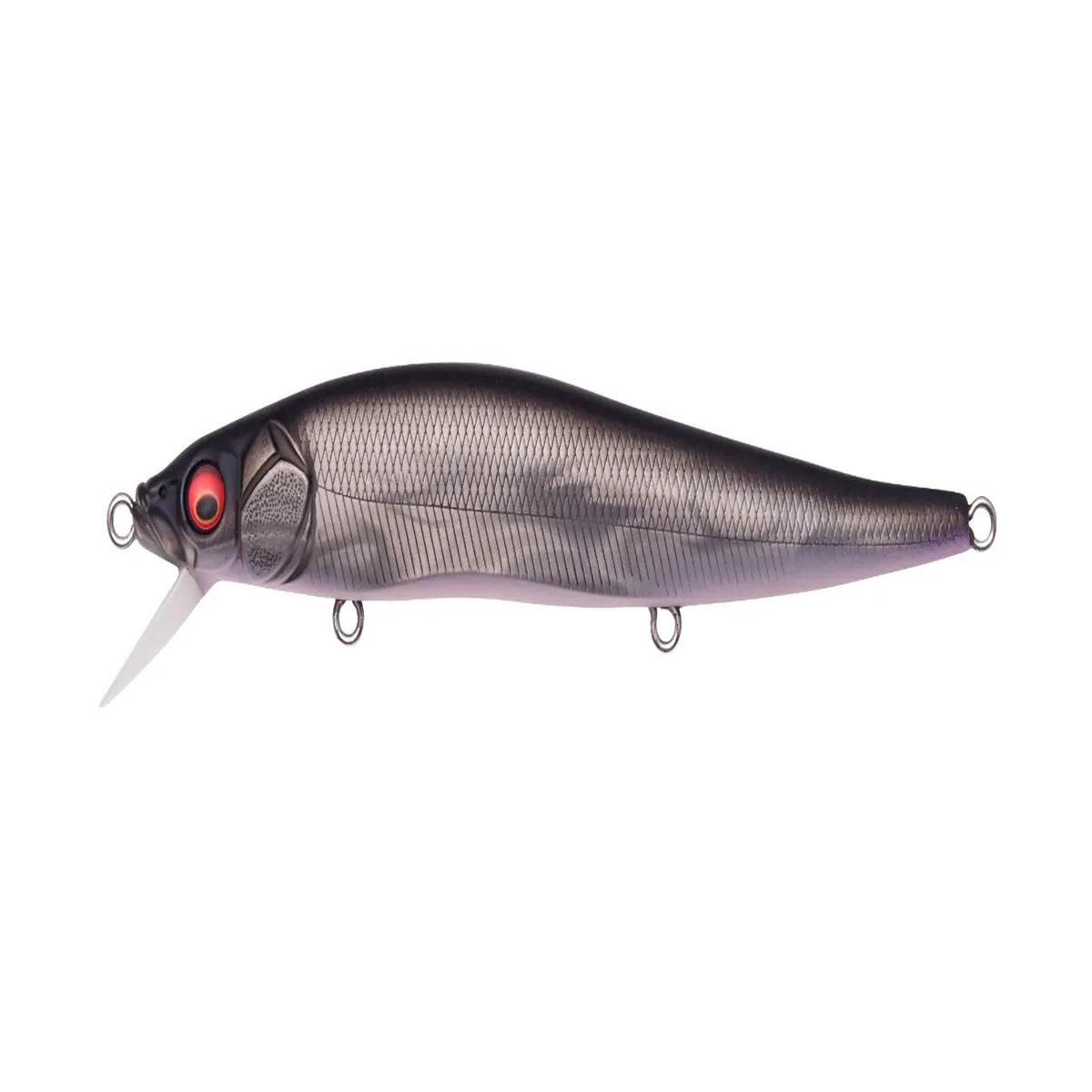 Megabass Vision 110 Jerkbait - Mat Deadly Black