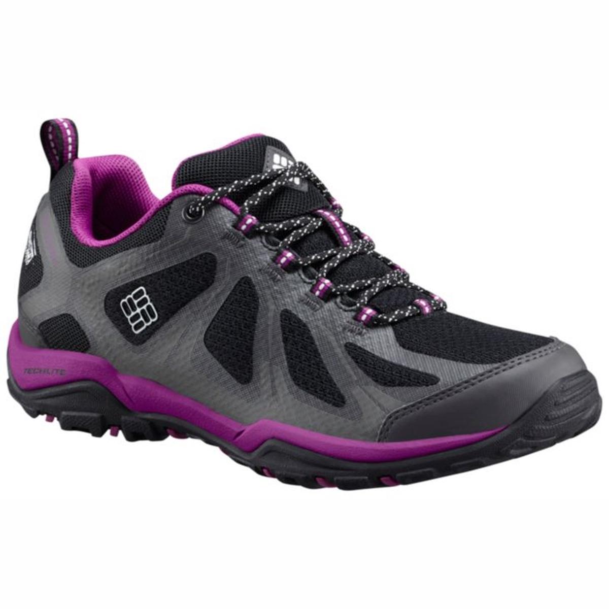Columbia Peakfreak XCRSN II Xcel Low Outdry Womens Hiking Shoe Black Intense Violet