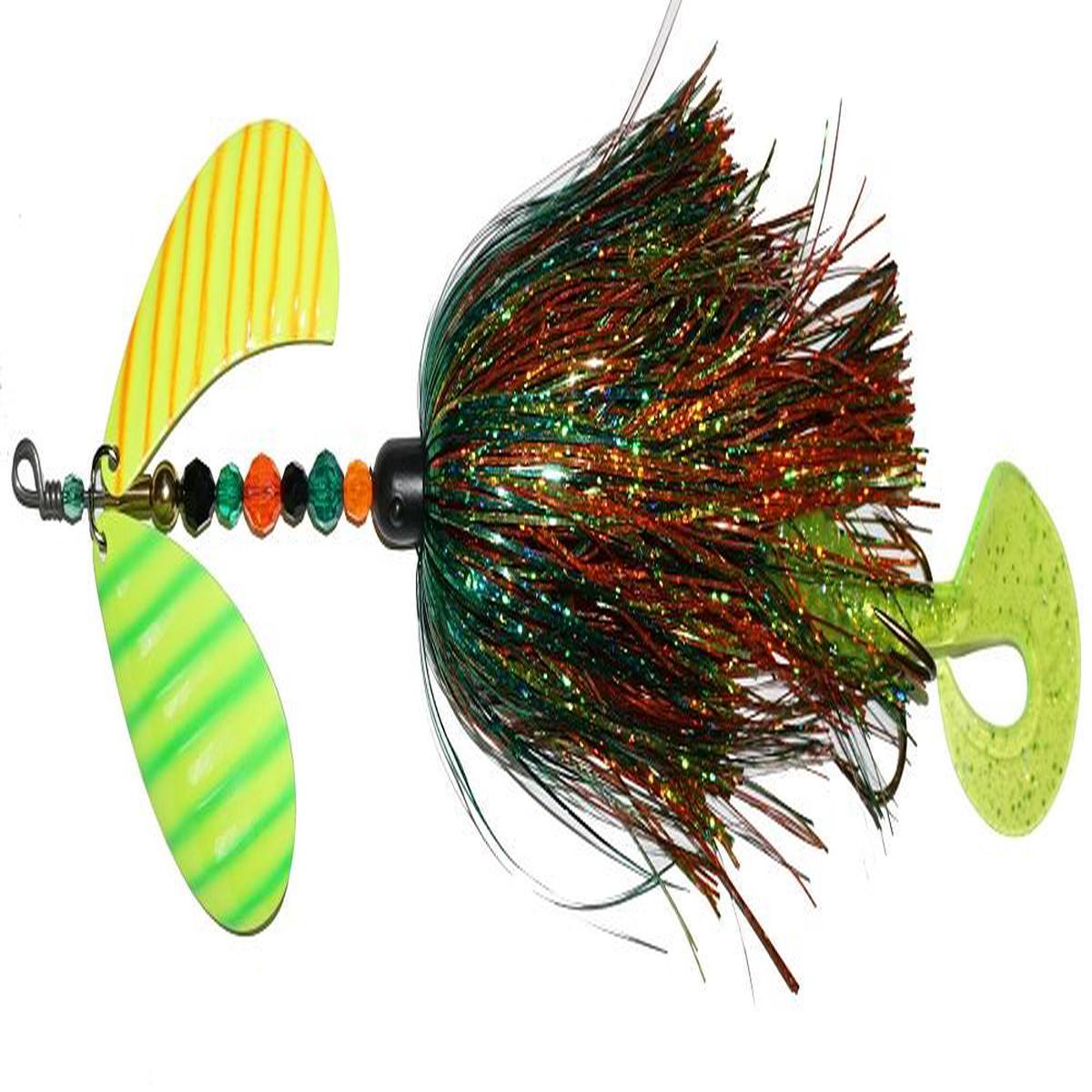 Musky Safari Tackle Hybrid Hypnotizer Bucktail