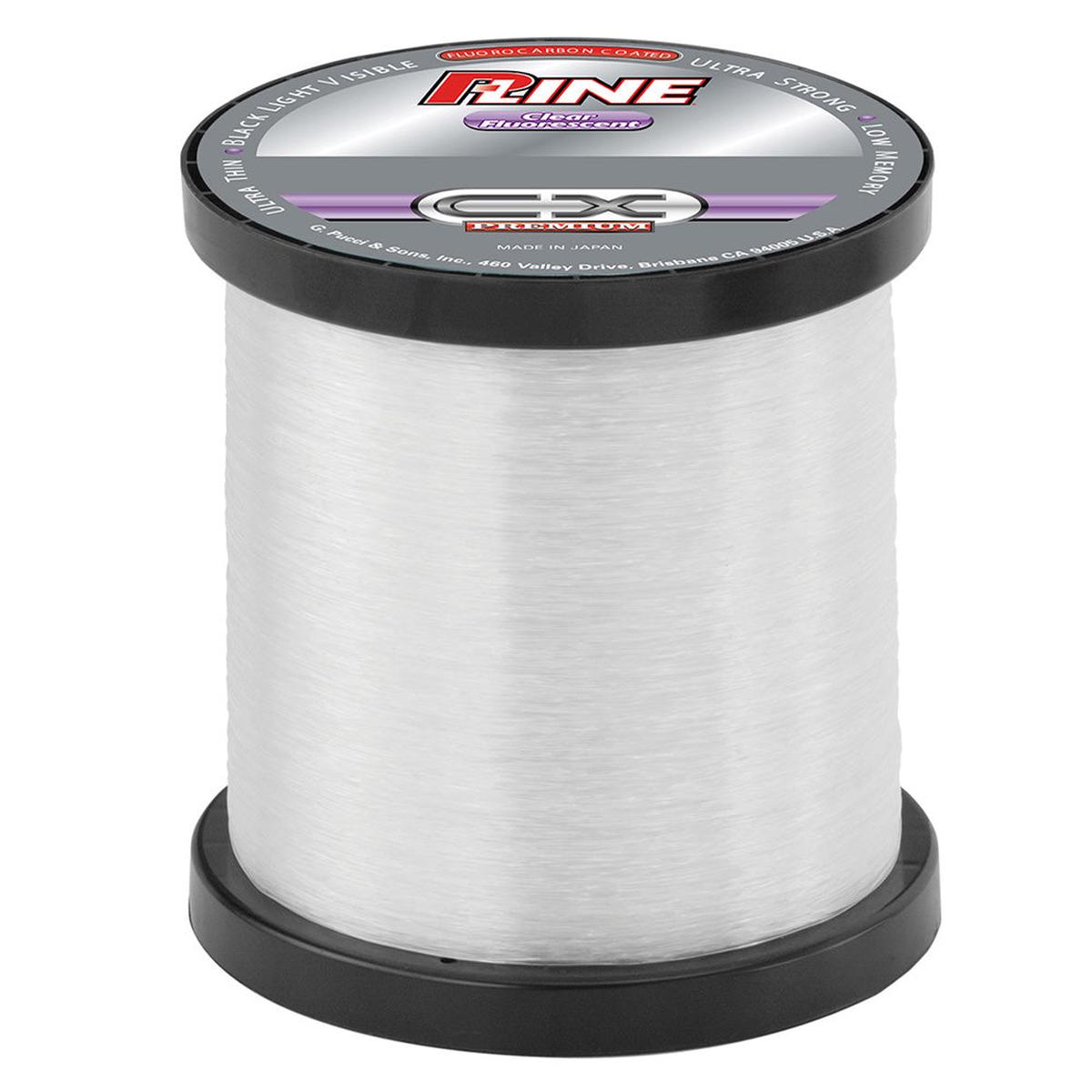 P-Line CX Premium Fluorocarbon Coated Bulk 3000 Yard Clear
