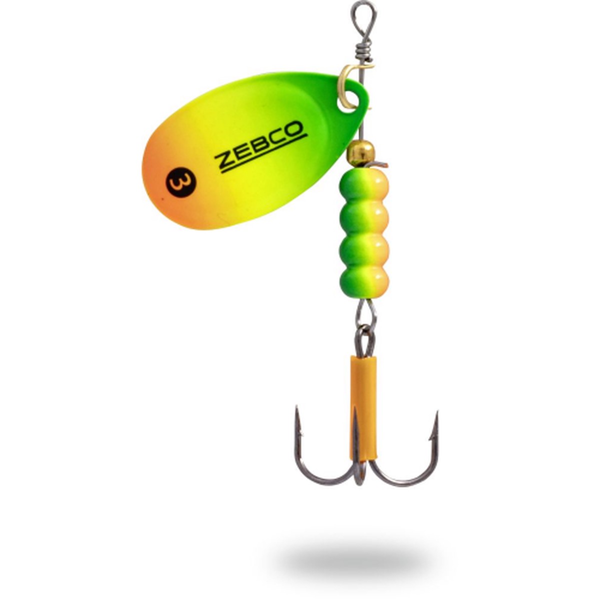 Zebco Trophy Z-Blade Size #3 Silver Firetiger 7g