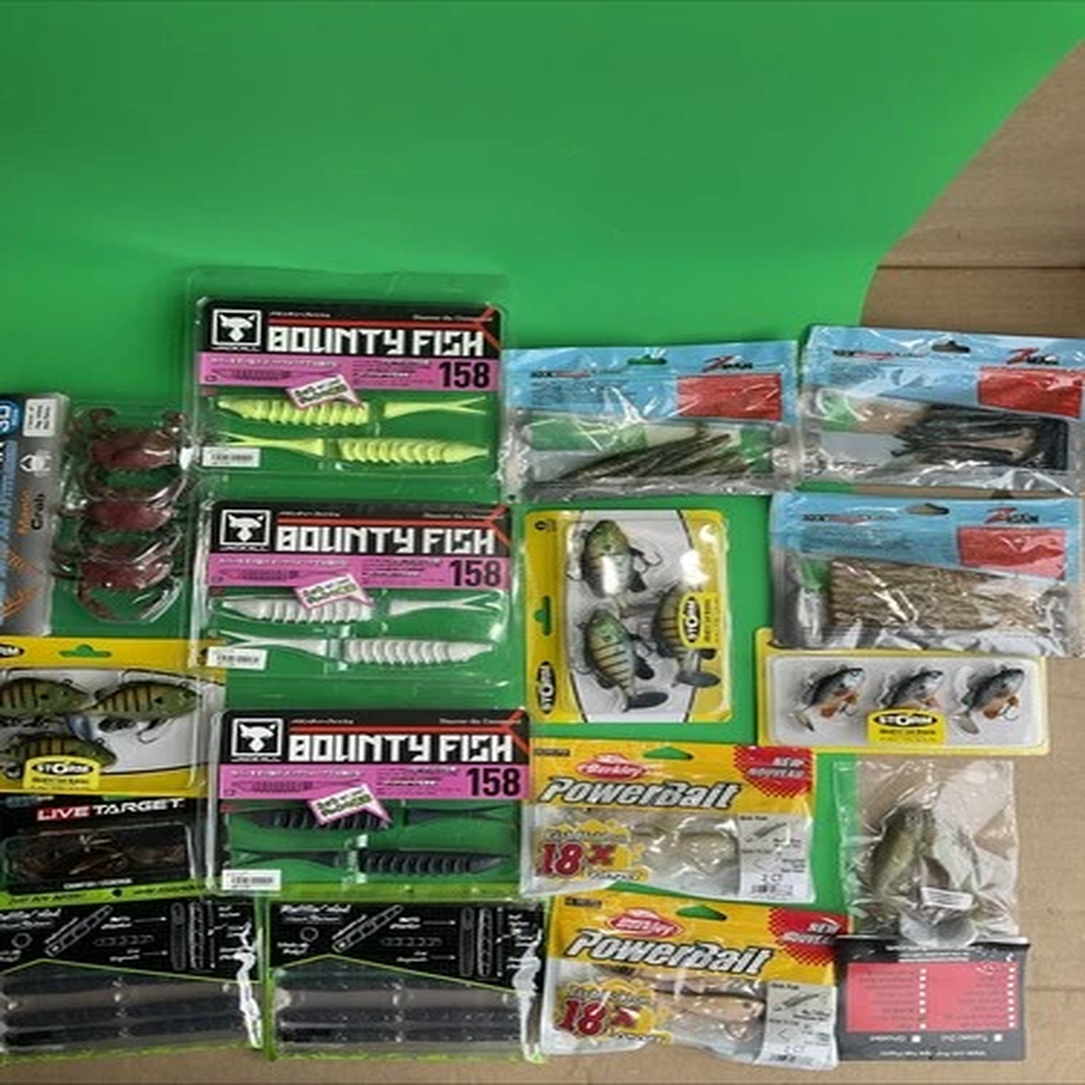 16 Fishing Gear Bait Bounty Fish Storm Live Target Power Bait Elaztech Crabs
