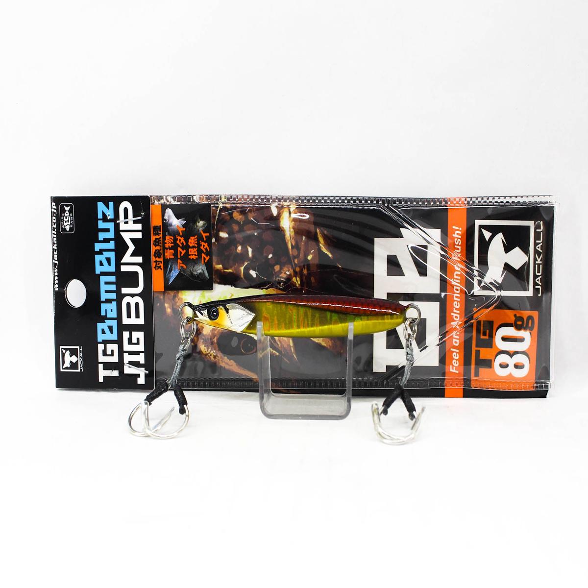 Jackall Metal Jig Bambluz Bump TG Tungsten 80 grams Red Gold (2087)