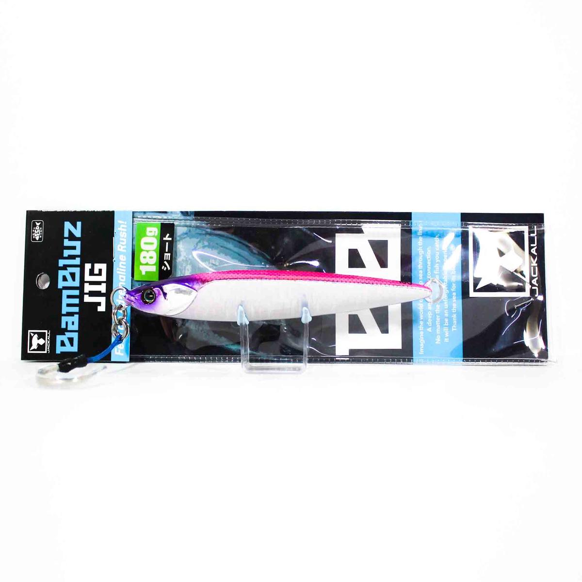 Jackall Metal Jig Bambluz Short 180 grams Pink Back Magma (3269)