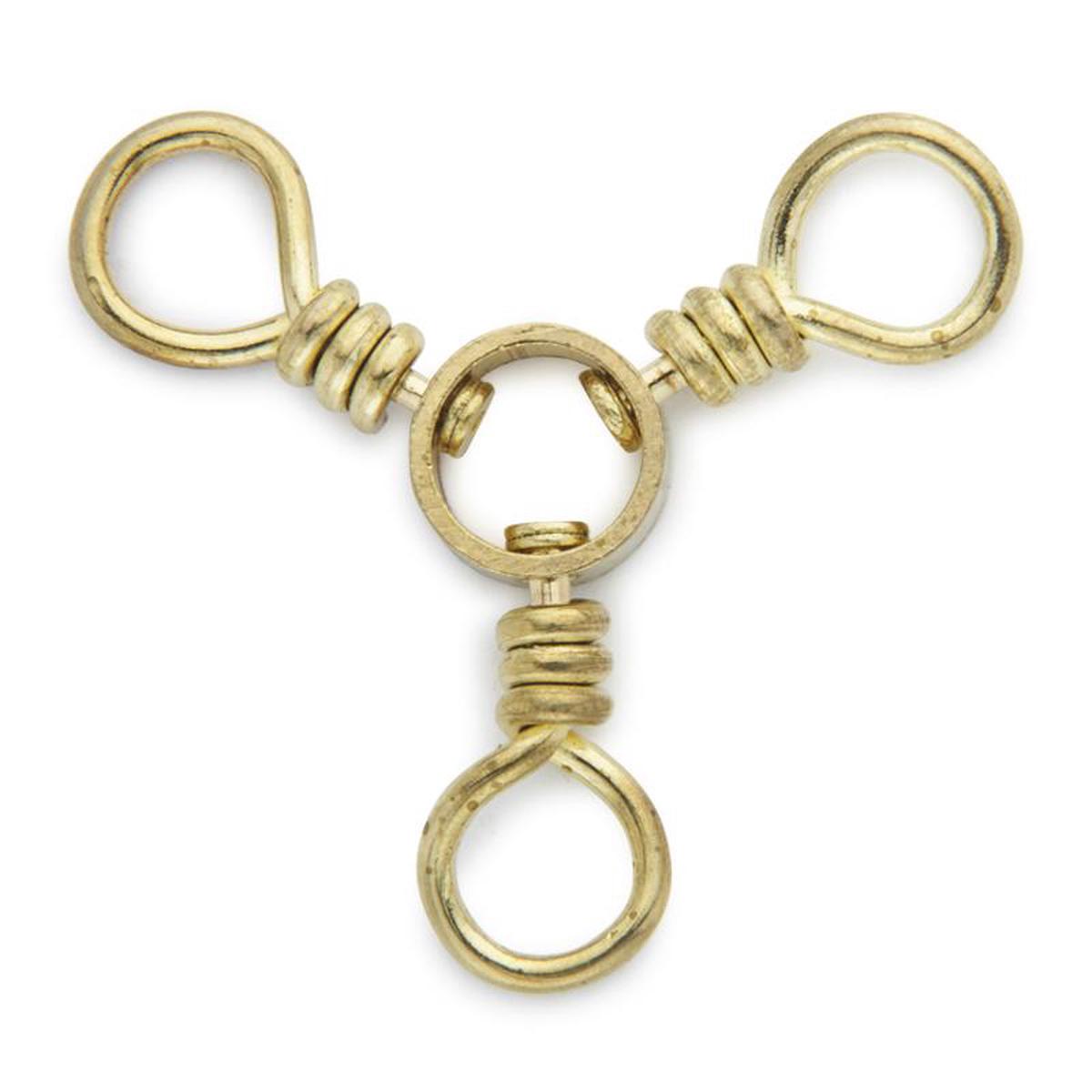 Rosco Brass 3-Way Swivels