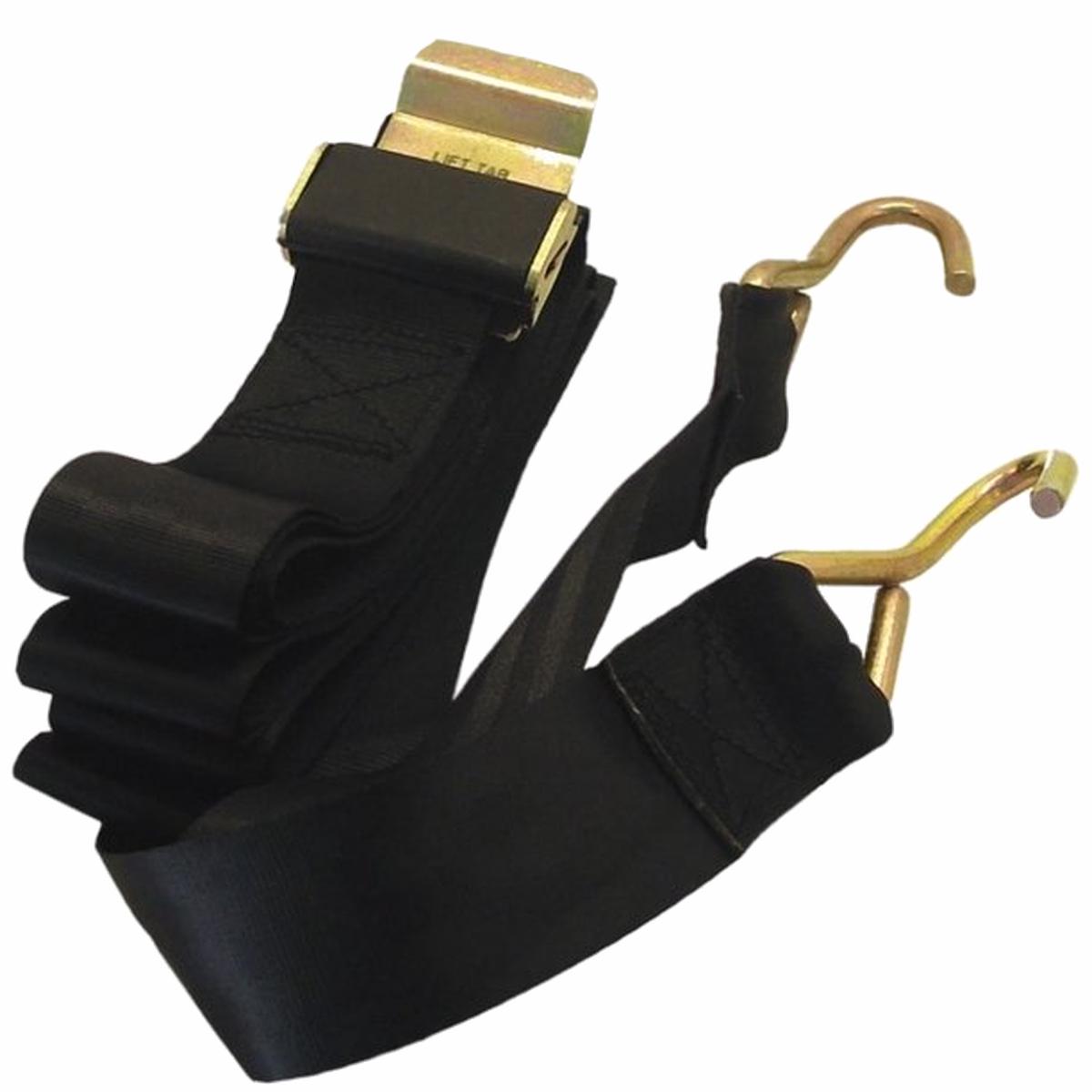 Shoreline Marine 16' Gunwale Tie Down Strap with J-Hooks