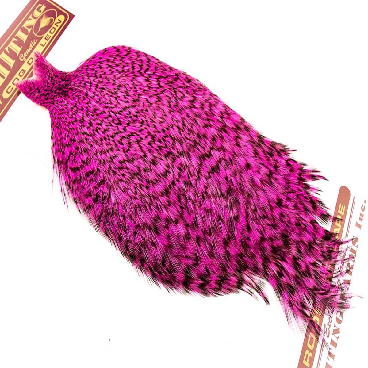 Whiting Coq de leon Cape - Grizzly Dyed Pink