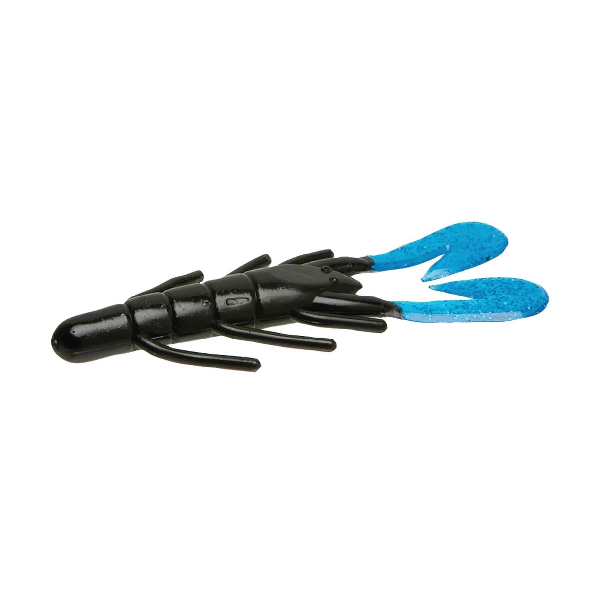 Zoom U-V Speed Craw 3.5'' - Black/Blue Claw 12pk