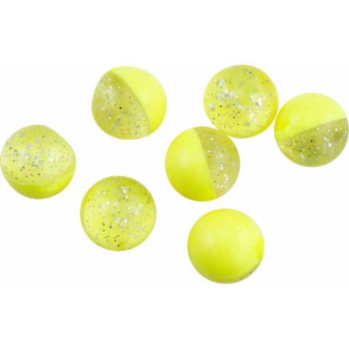 Berkley PowerBait Power Eggs Floating Clear Silver-Fl Yellow