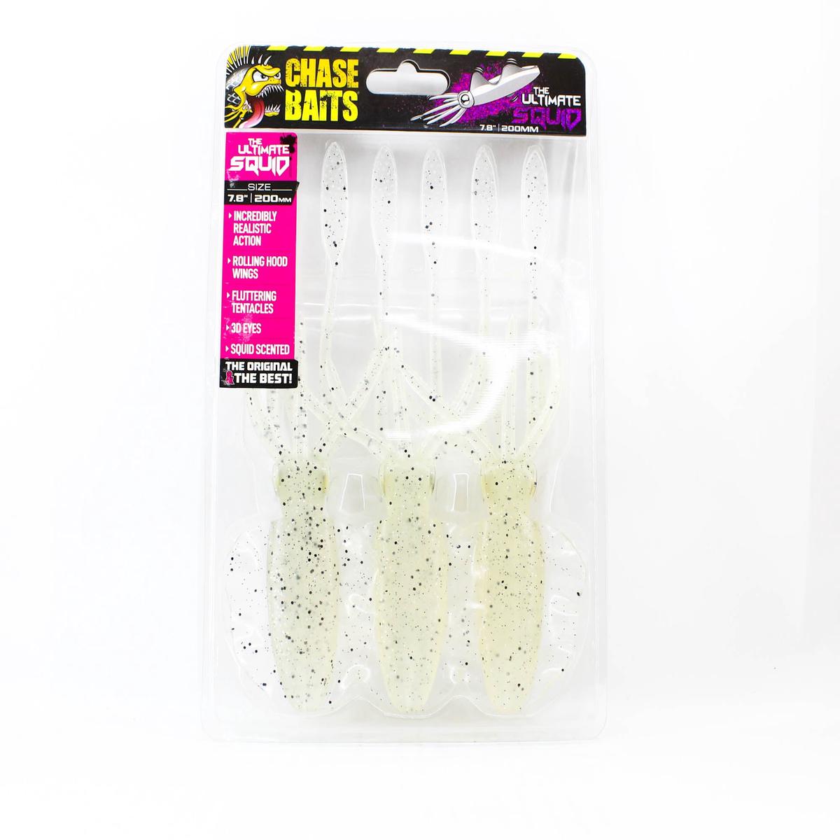 Chasebaits Ultimate Squid 200 mm Sinking Lure 3/pack 104 (5317)
