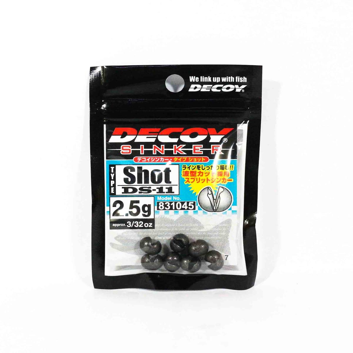 Decoy DS-11 Sinker Shot Size 2.5 grams (1045)