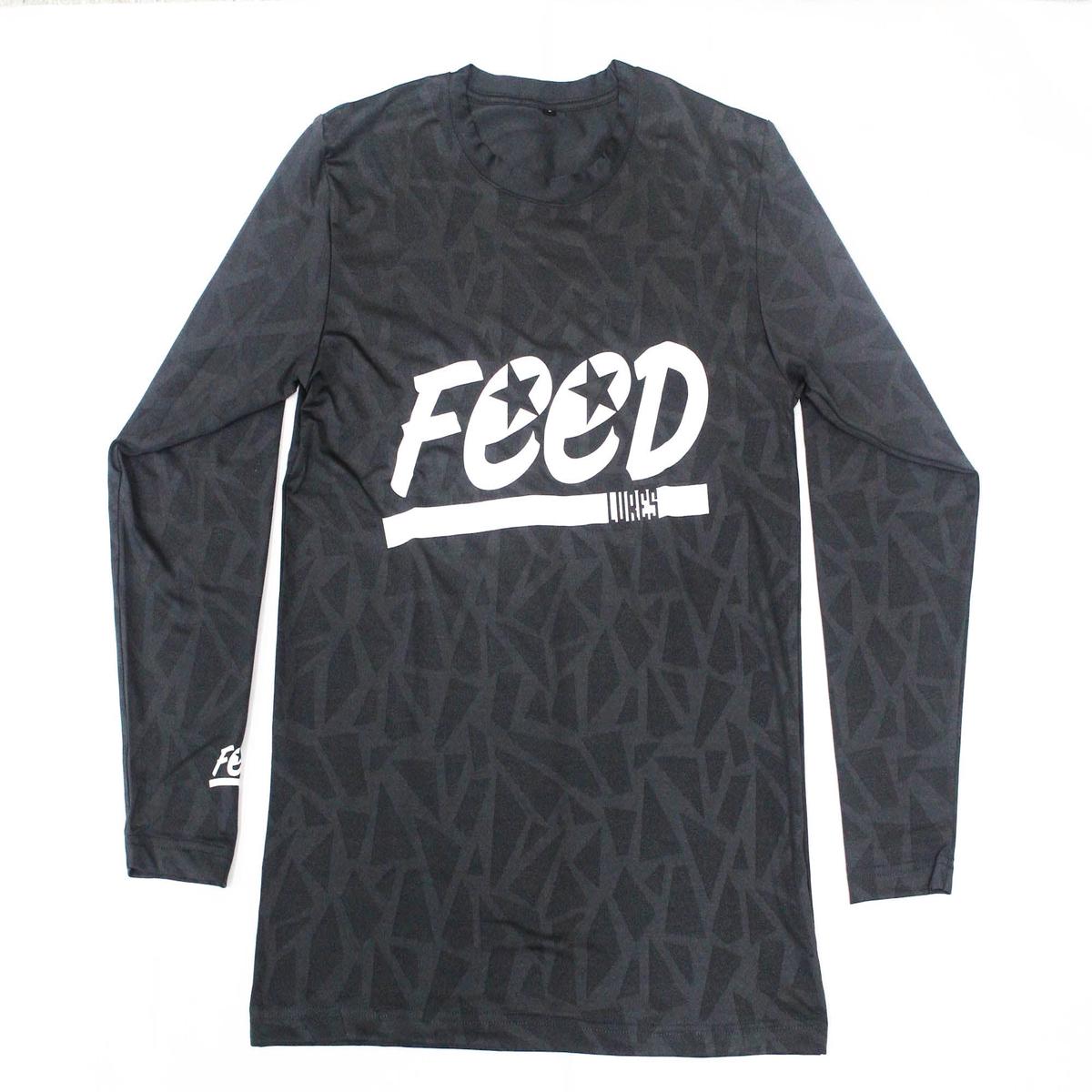 Feed T-Shirt Dry Fit Long Sleeve Size S Urban Grey (2170)