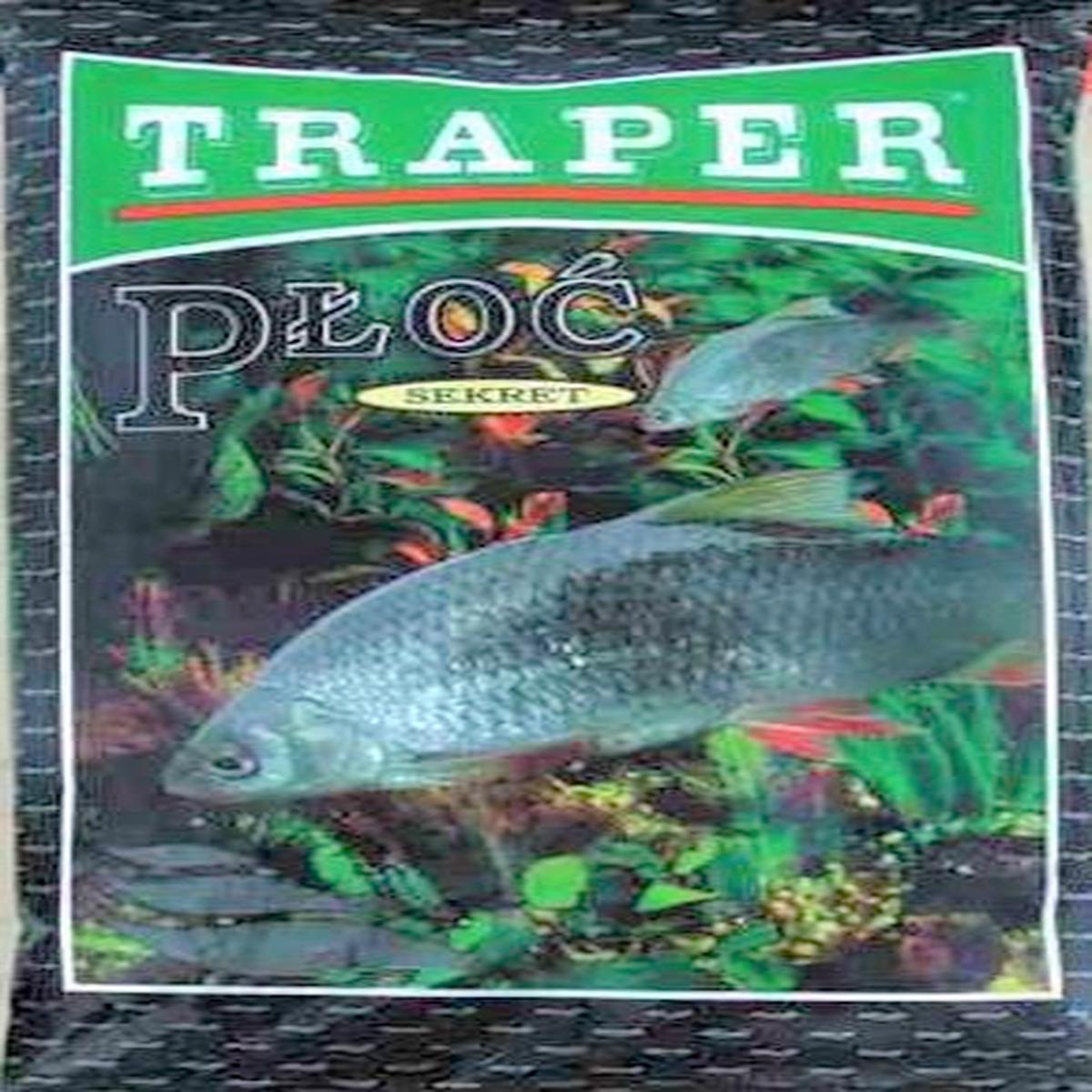 Traper Ploc Roach Black Groundbait 1 KG