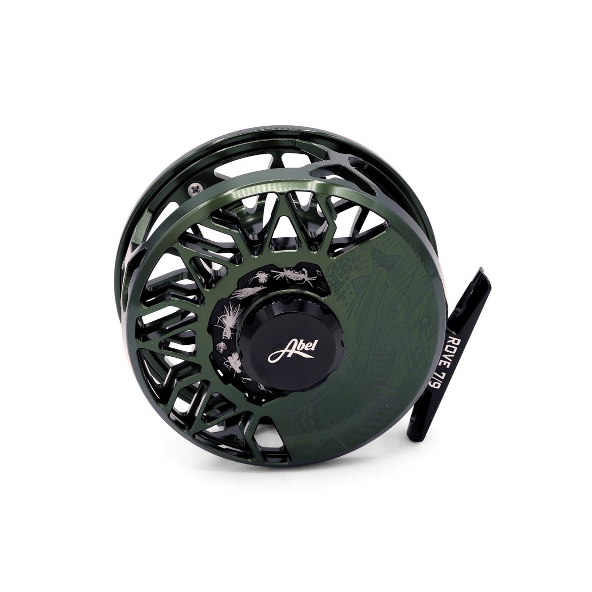 Abel Rove 7/9 Deep Green Underwood Swing Fly Reel