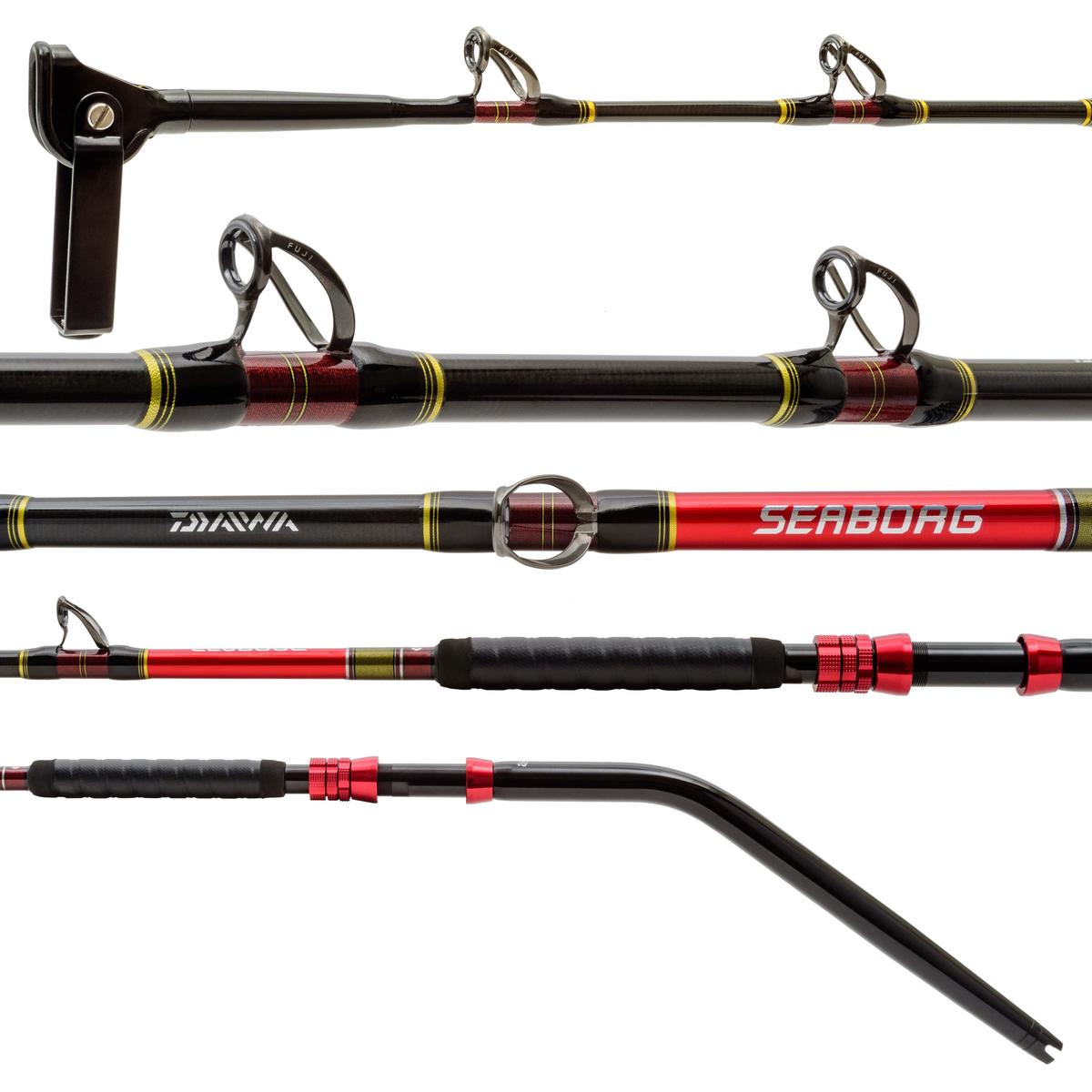 Daiwa 6' Seaborg Dendoh SEABG60H-DDL Heavy Deep Drop Fishing Rod 60-150lb.