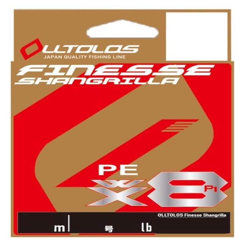 Xbraid OLLTOLOS PEWX8 Finesse Shangrilla 100m #0.5 12lb