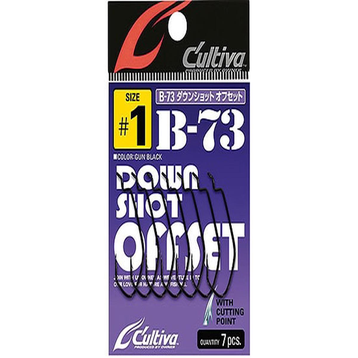 Owner B-73 DownShot Offset Hooks