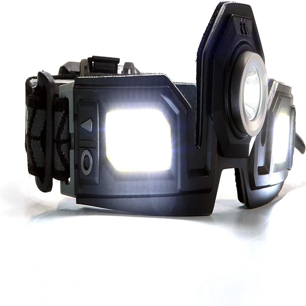 STKR FLEXIT Headlamp PRO Halo Lighting, Rechargeable - 650 lumens.