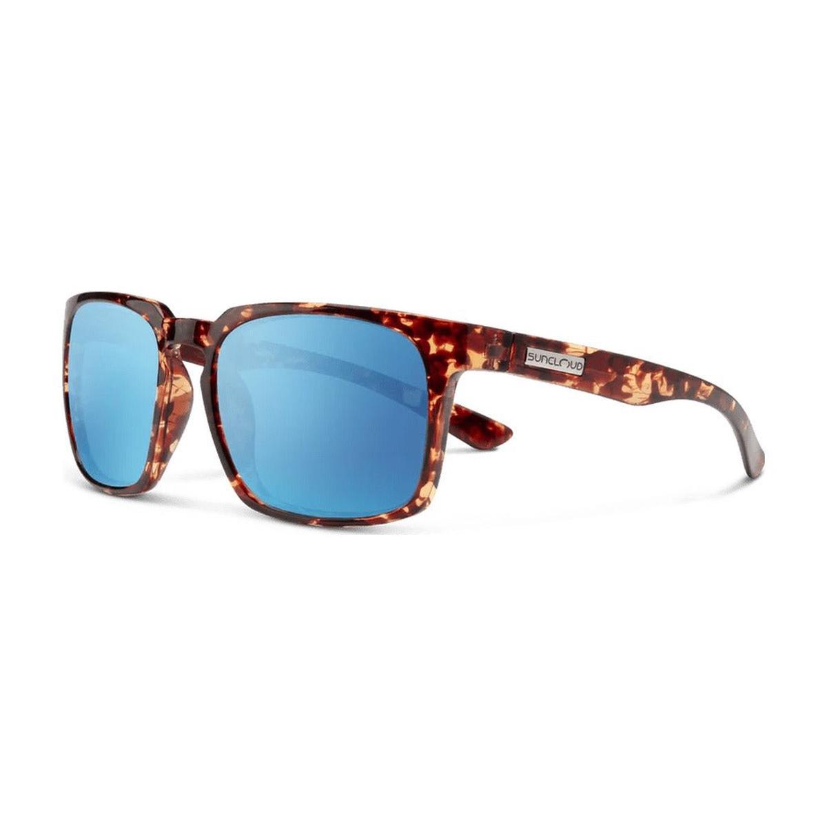 Suncloud Hundo - Tortoise - Polarized Aqua Mirror Lens