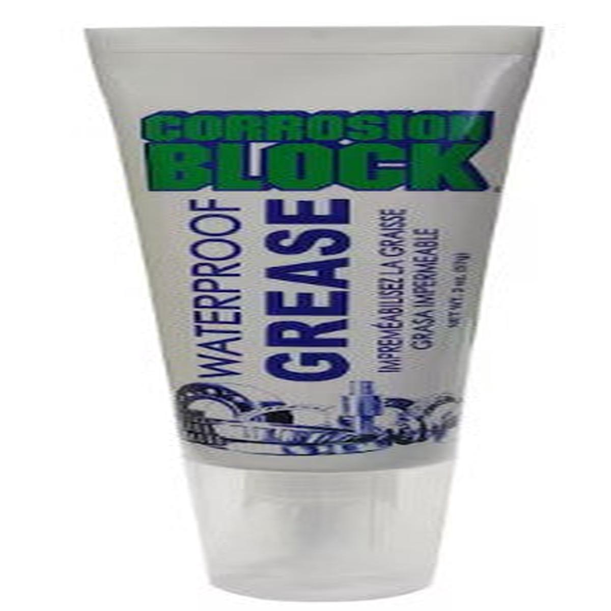 Corrosion Block High Performance Waterproof Grease - 2 Ounce Tube.
