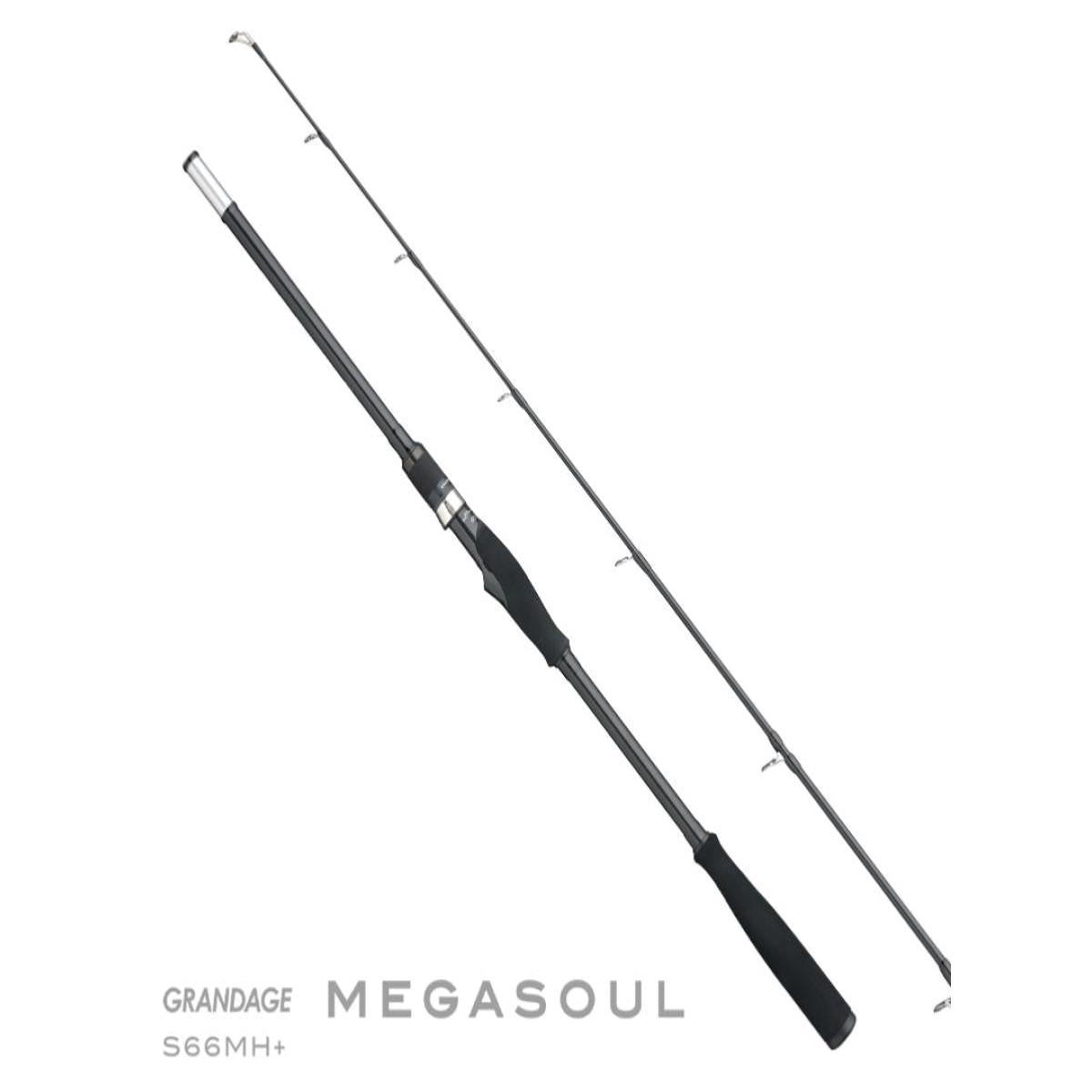 Apia Grandage Megasoul S66MH+ 2 Pieces Spinning Rod