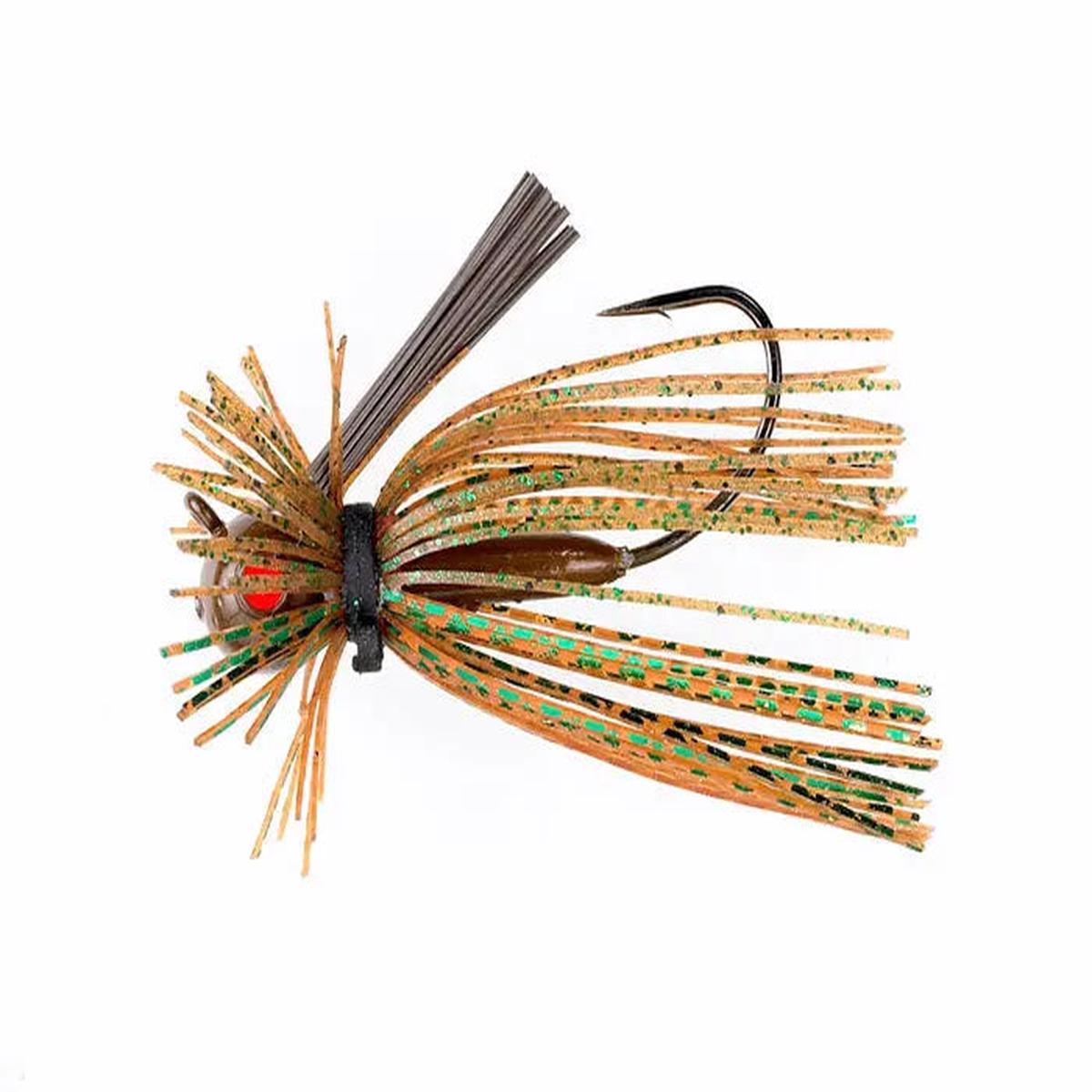 Jewel Finesse Jig 7/16oz - Green Pumpkin/Green Flash 2pk