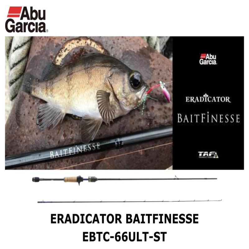 Pre-Order Abu Garcia Eradicator Baitfinesse EBTC-66ULT-ST Slow Taper Special 66