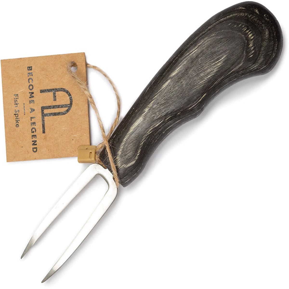 Arctic Legend Fish Spike Black Birch Stainless Steel Tool 054