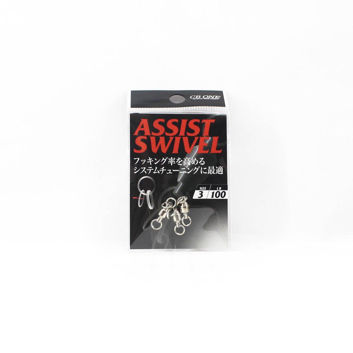 CB One Assist Swivel Size 3 100lb 3 per pack (6496)