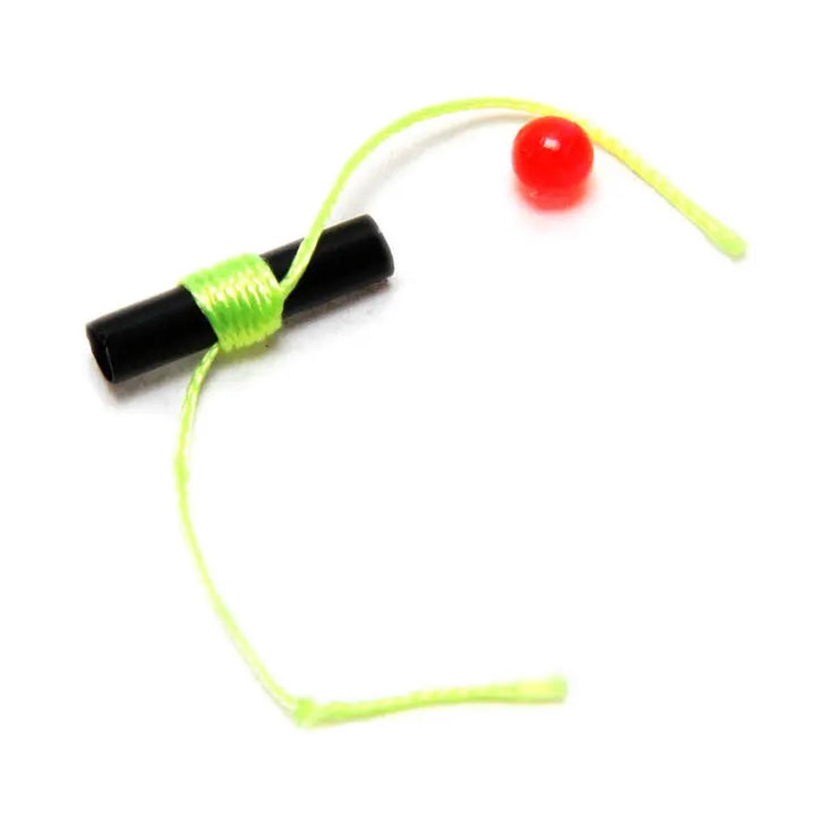 Lindy Bobber Stops - Flo Yellow 6pk