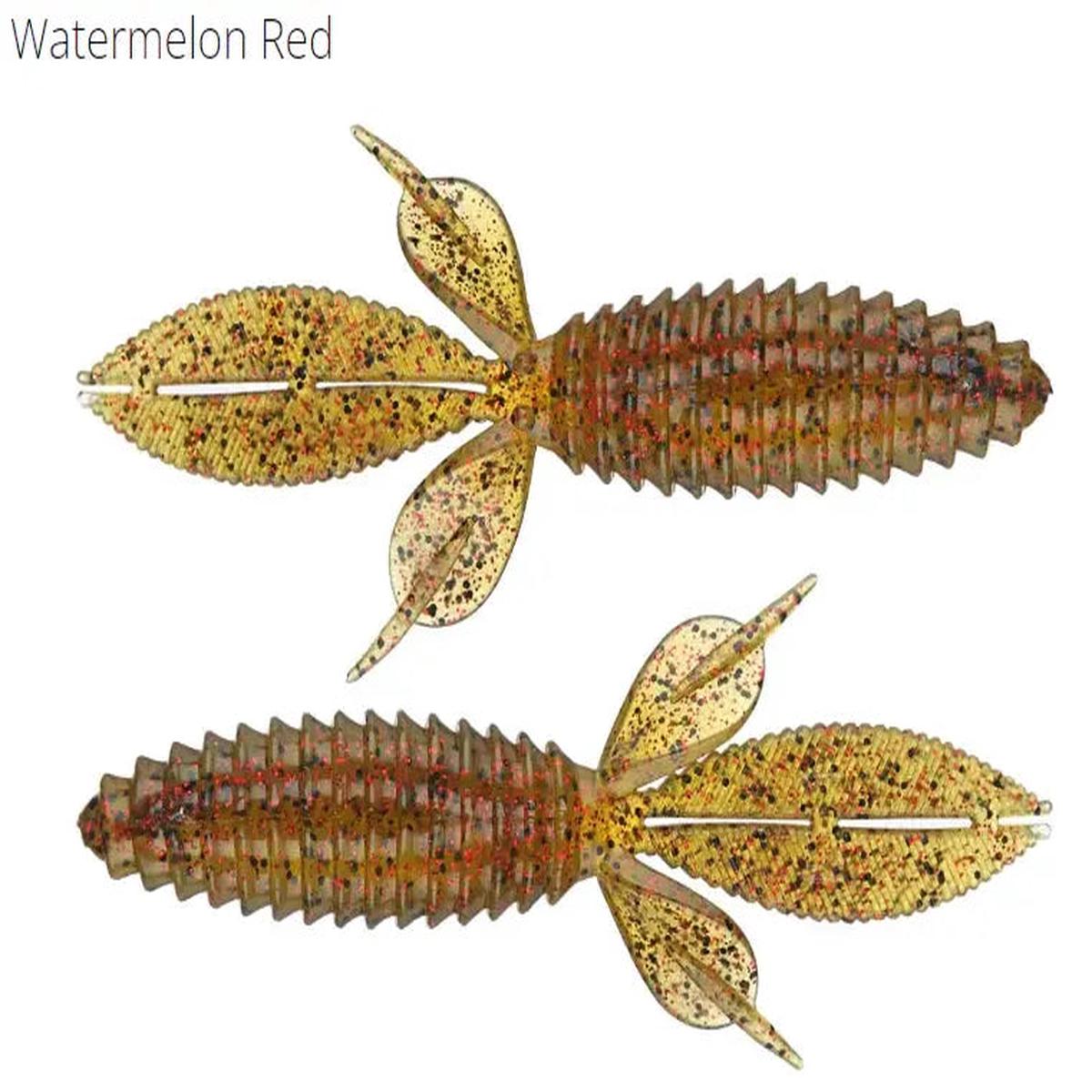 Reaction Innovations Double Wide Beaver 5.20 - Watermelon/ Red 6pk